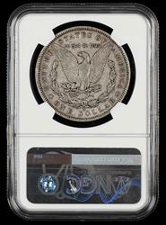 1900 O/CC $1 VAM 10A Top-100 Bill Fivaz Signature Label NGC VF35