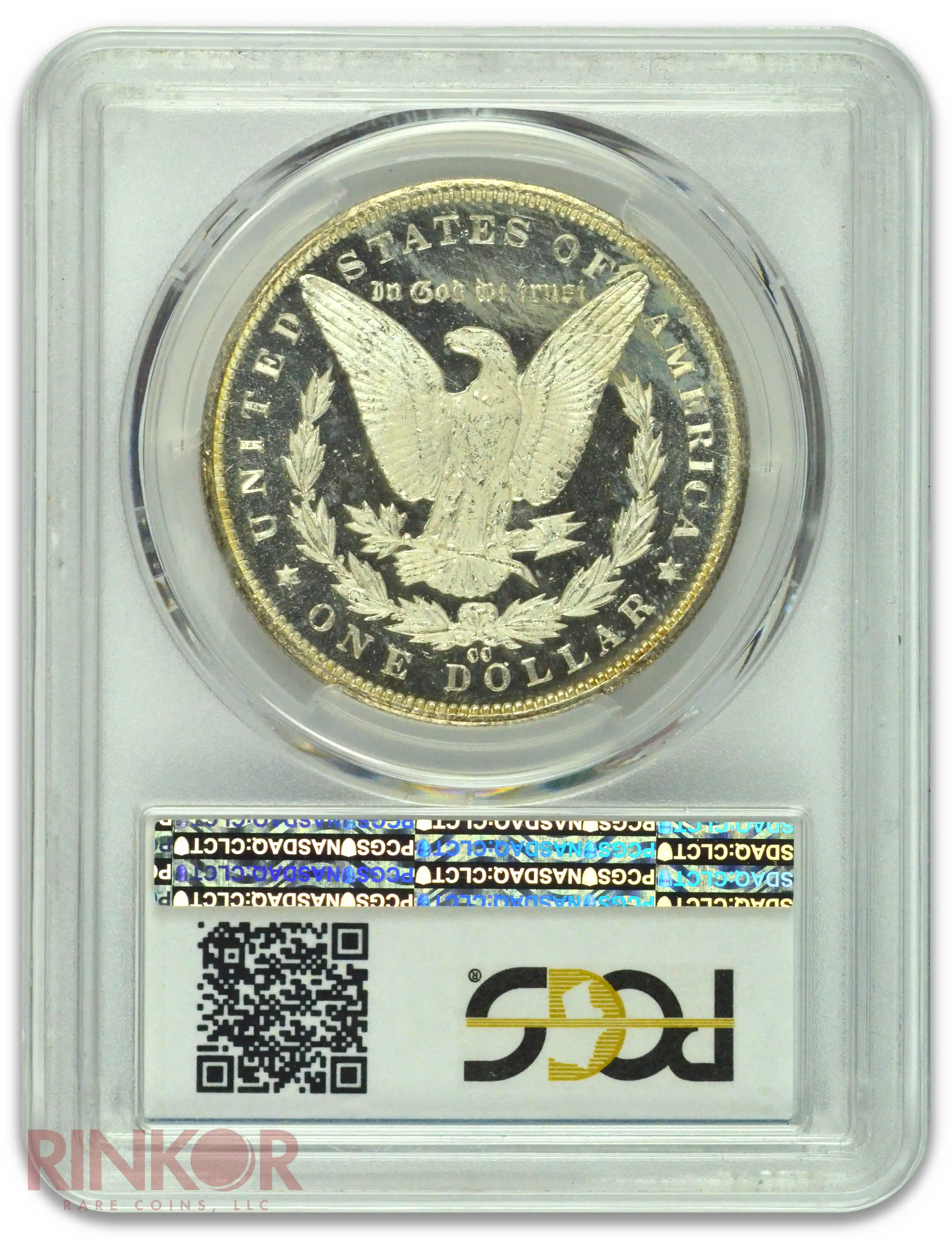 1884-CC $1 Morgan Dollar PCGS Reverse