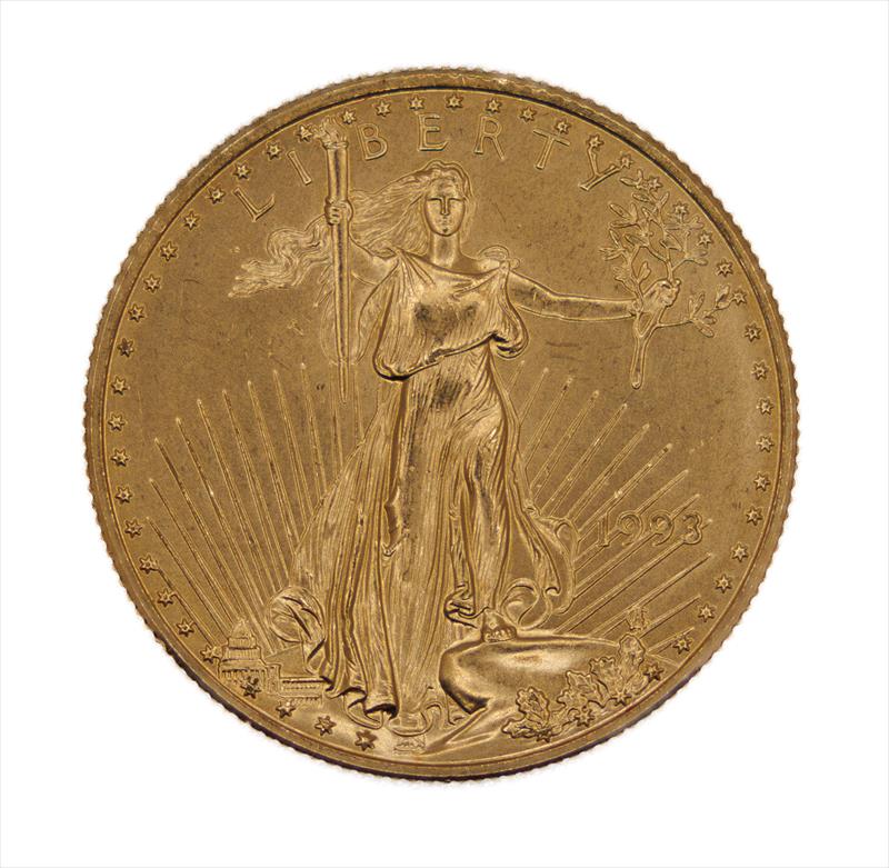 1993 $25 American Gold Eagle 