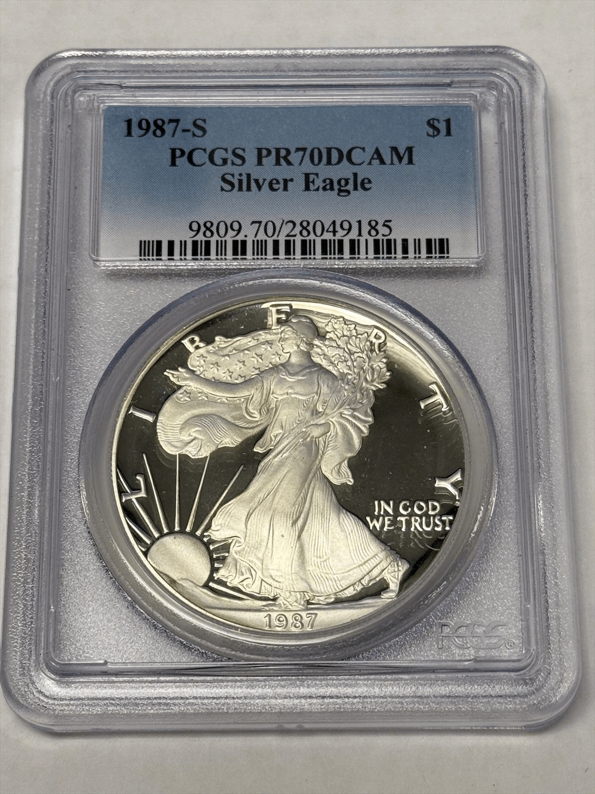 1987-1-proof-silver-eagle-pcgs-pr-70