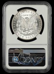 1890 $1 NGC  MS63