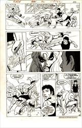 Flash #321, Page 4 Artist:  Chuck Patton (Penciller) ,  Mike  DeCarlo (Inker) Media Type: Pen and Ink Art Type: Interior Page 