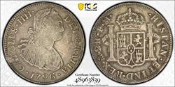 1796 Mo FM 2R PCGS VF DET.  