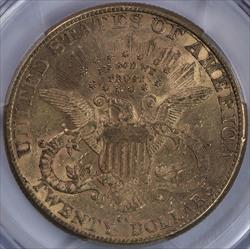 1890-CC $20 PCGS AU50 