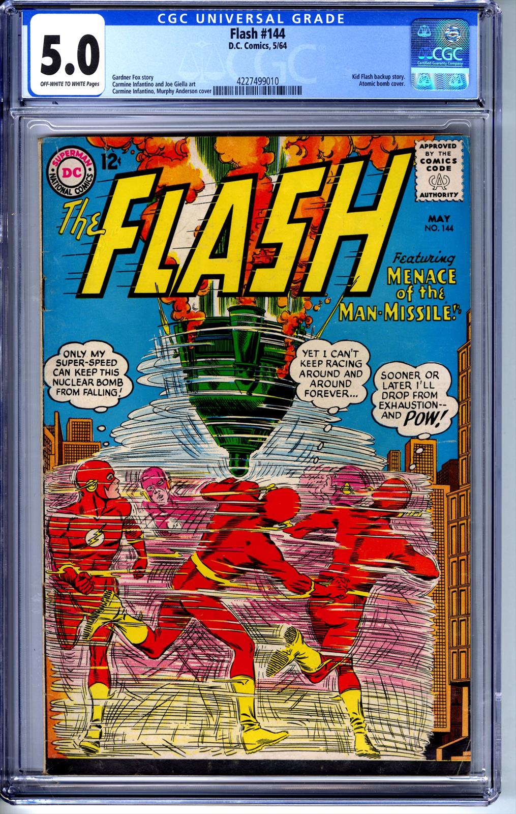 Flash #144 CGC 5.0 5.0
