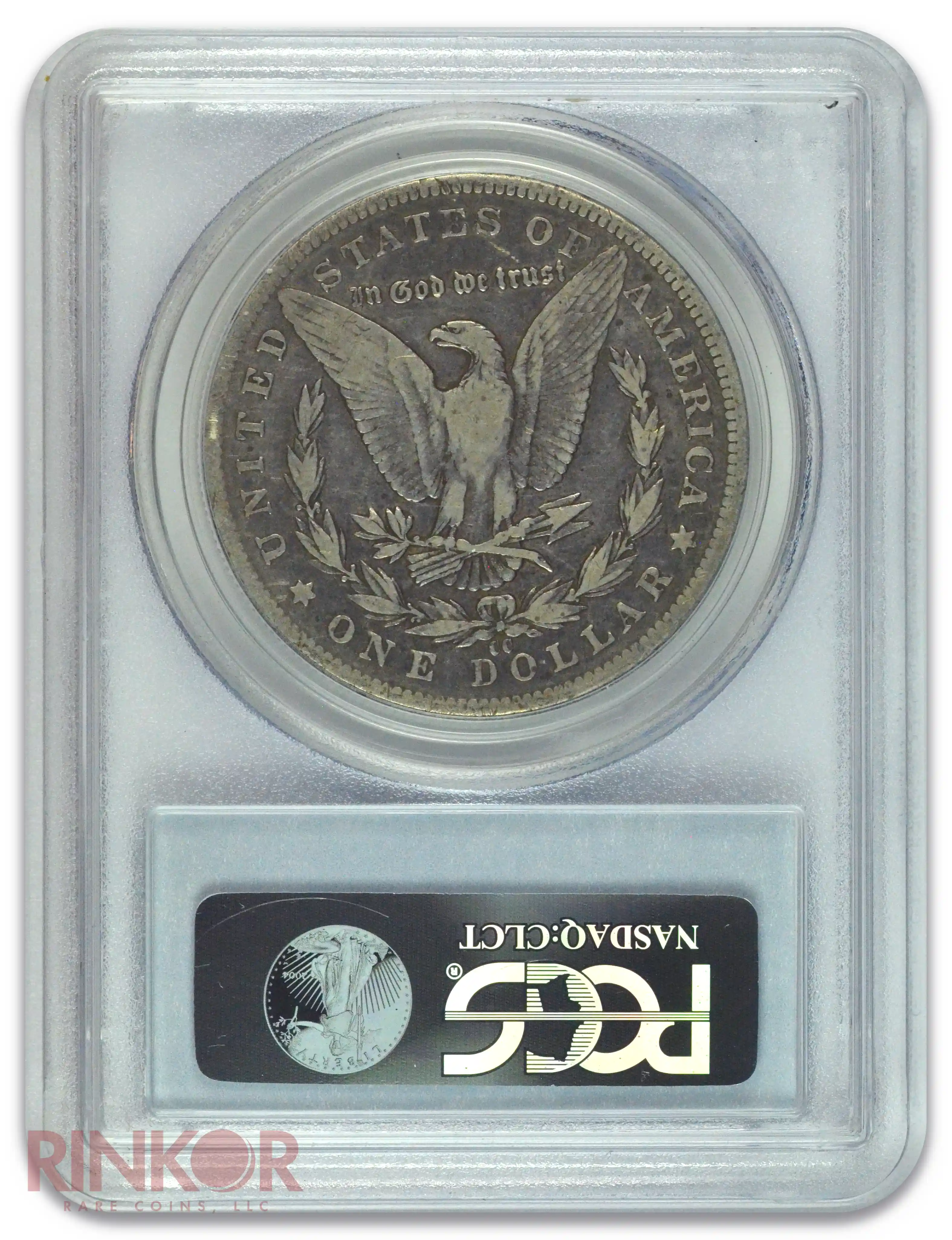 1889-CC $1 Morgan Dollar PCGS F-15