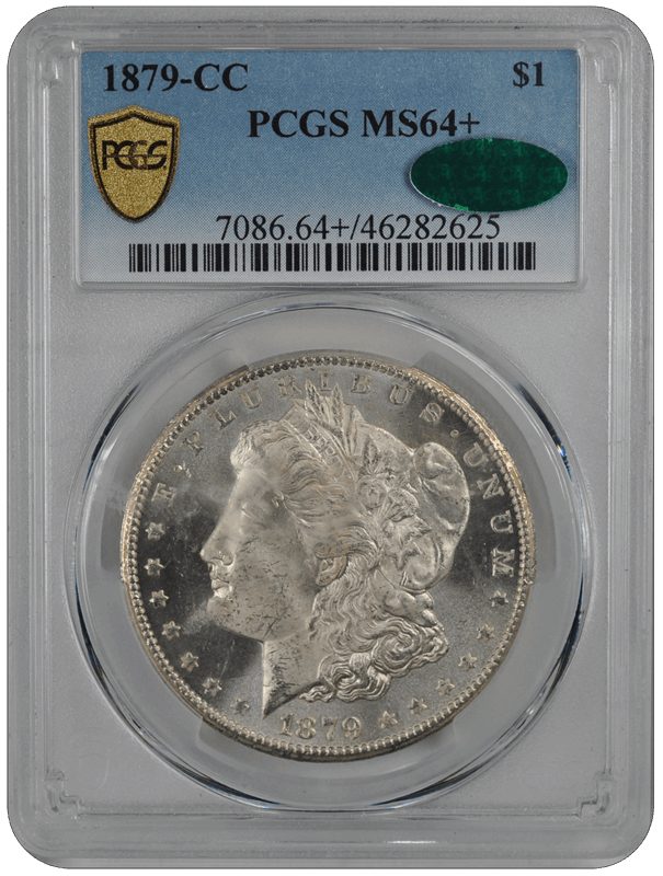 1879-CC $1 Morgan Dollar PCGS  (CAC) #3551-1 MS64+