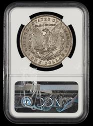 1889 O $1 NGC AU-55