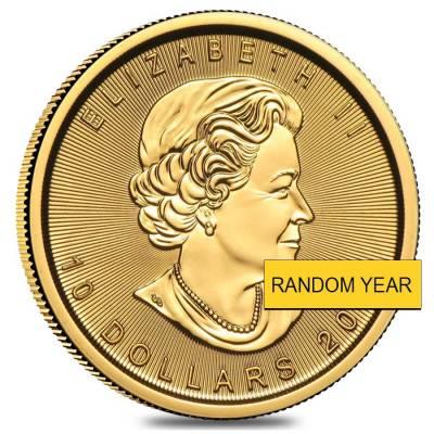 1/4oz Canadian Gold -Assorted Designs and Years- 