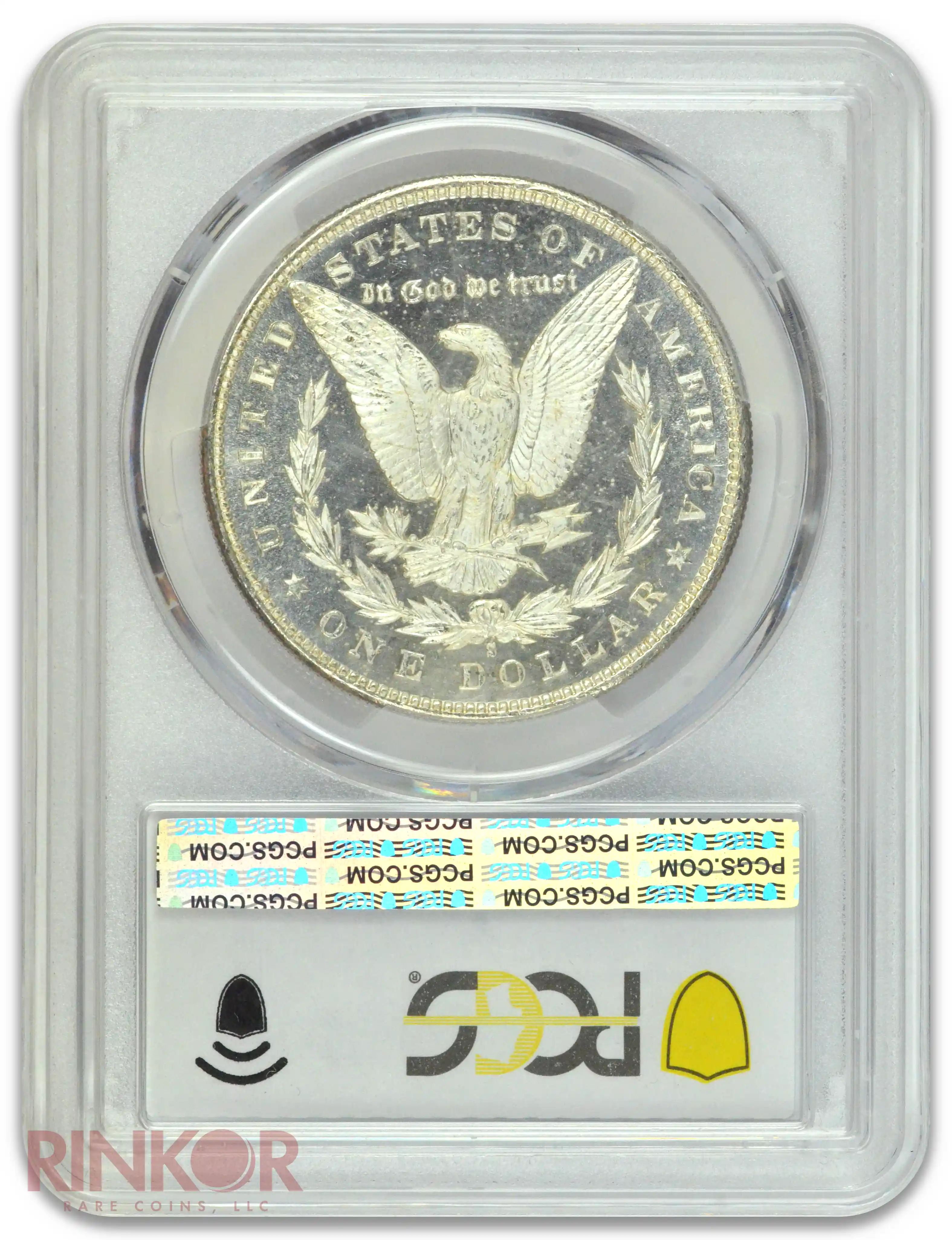 1880/9-S $1 Morgan Dollar PCGS MS 64 DMPL
