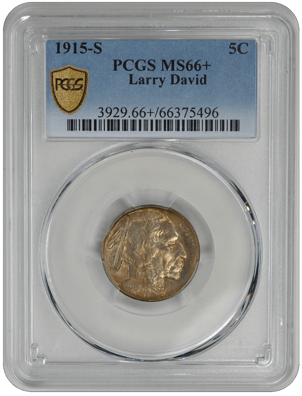 1915-S Buffalo PCGS MS 66 +