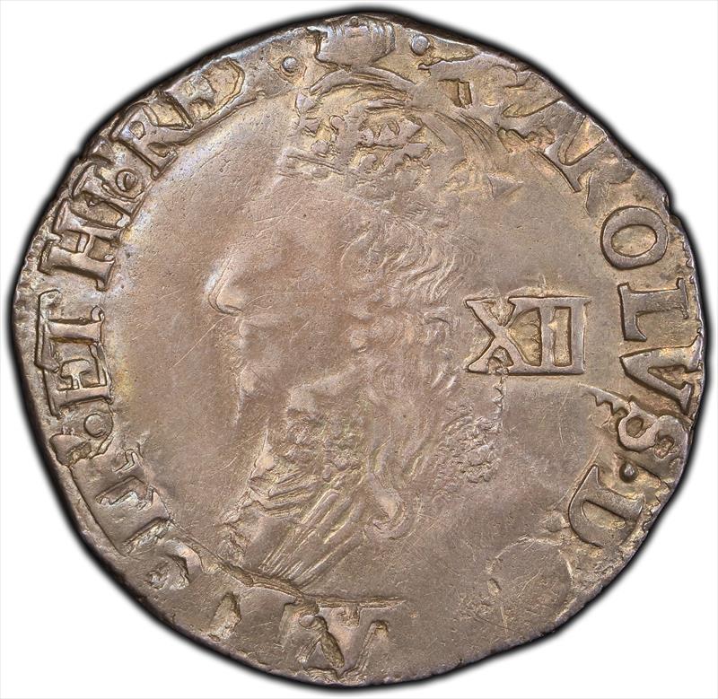 1636-38 Great Britain Shiling PCGS XF45 