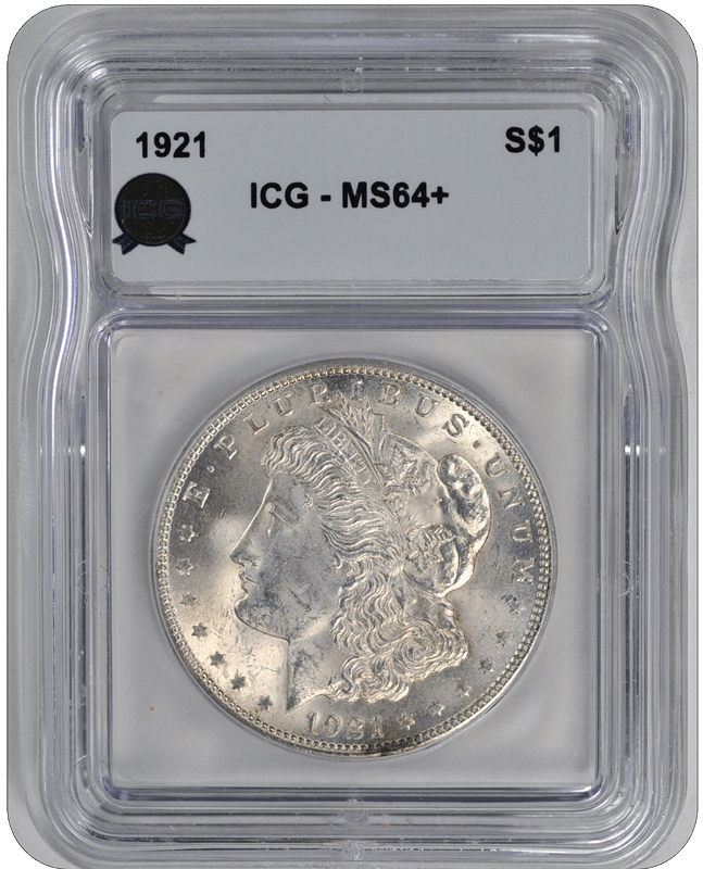 1921 Morgan ICG  MS 64+