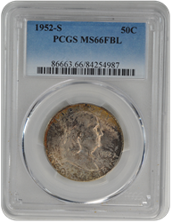 1952-S Franklin PCGS (99) FBL 66