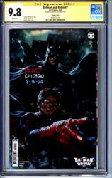 Batman and Robin #7 CGC 9.8 Signature Series Signed by Derrick Chew (Variant Cover) 
