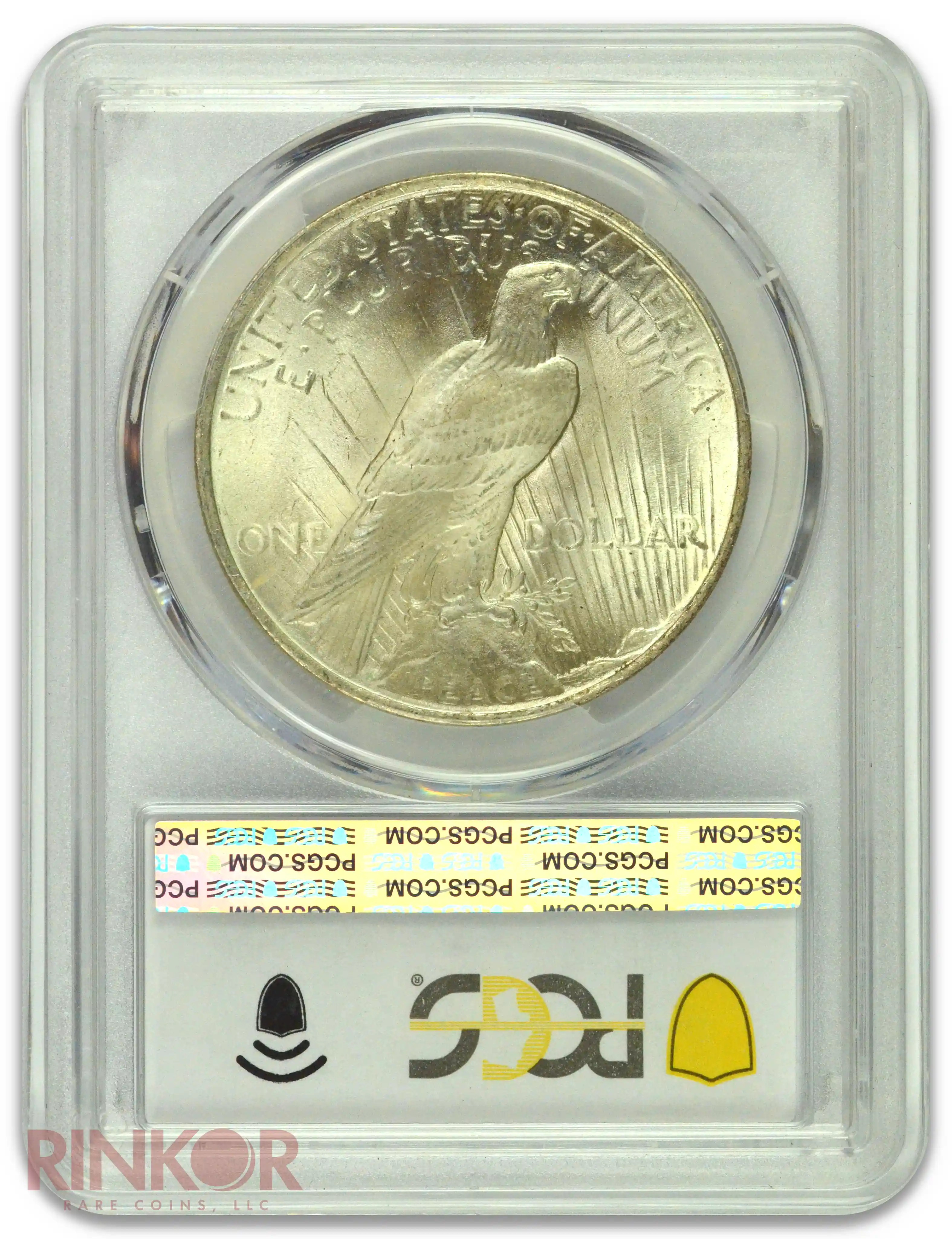 1923 $1 Peace Dollar PCGS MS 67