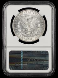 1886 O $1 NGC  AU55