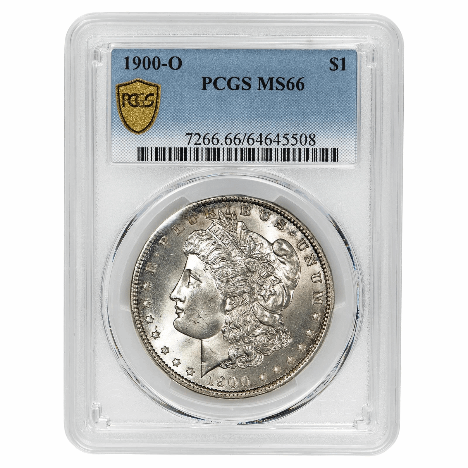 1900-O Morgan Silver Dollar $1 PCGS MS 66