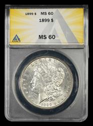 1899 $1 ANACS MS 60