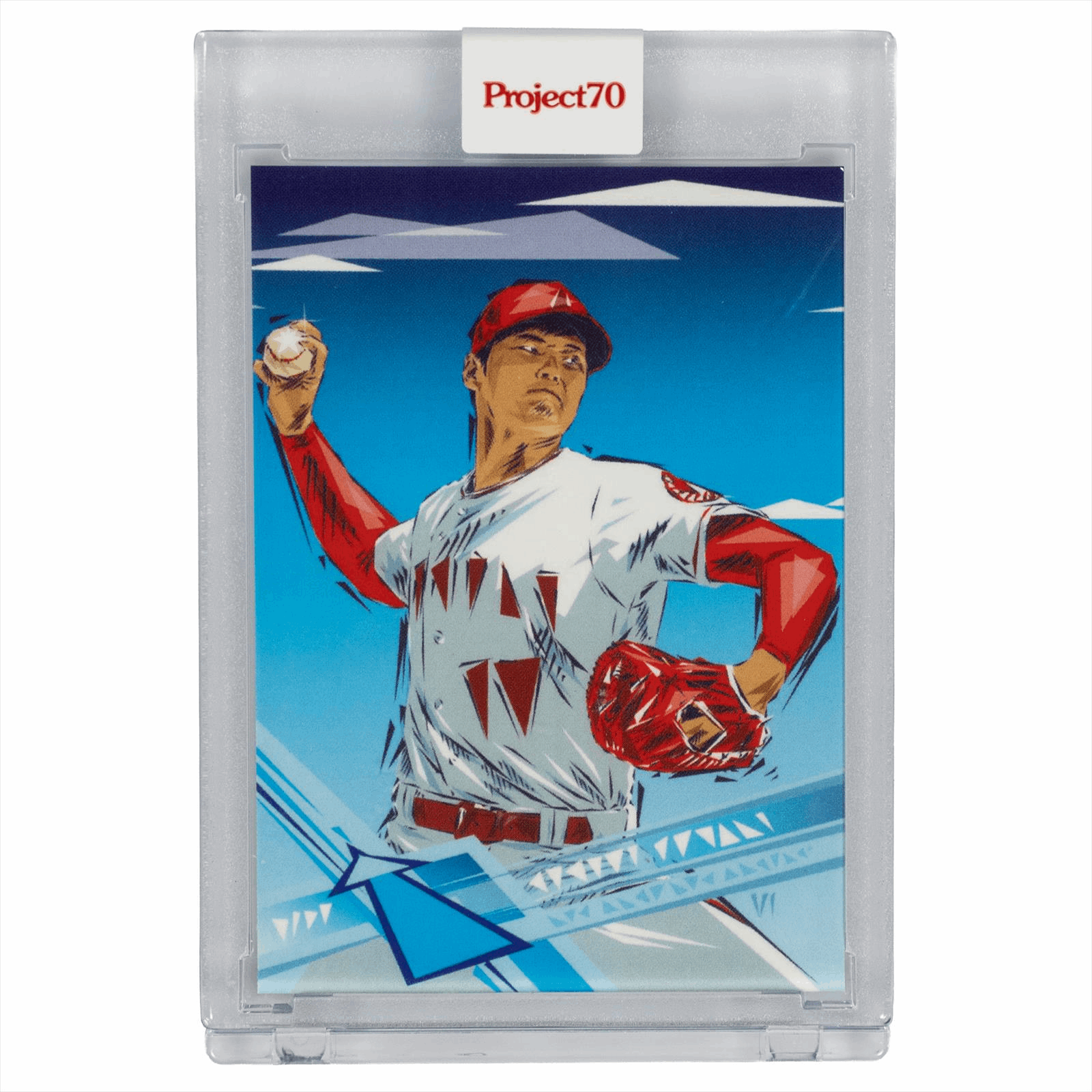2021 TOPPS PROJECT 70 SHOHEI OHTANI BY NATUREL 385 