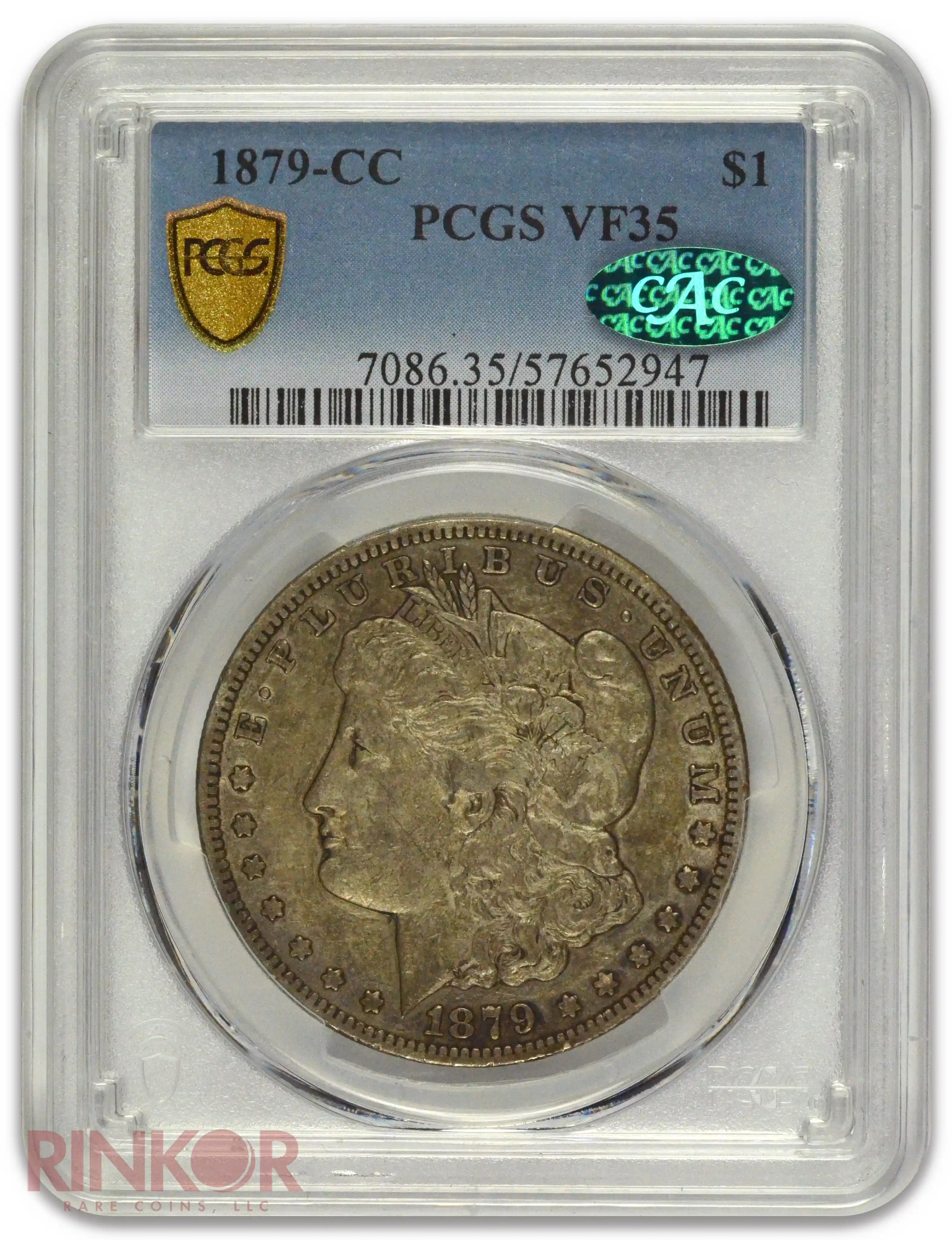 1879-CC $1 Morgan Dollar PCGS
