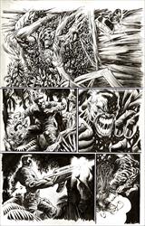 The Immortal Hulk #14 Page 17 Artist:  Kyle Hotz (All) Media Type: Pen and Ink Art Type: Interior Page 