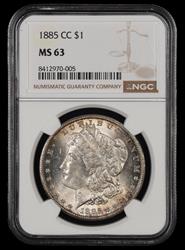 1885 CC $1 NGC MS 63