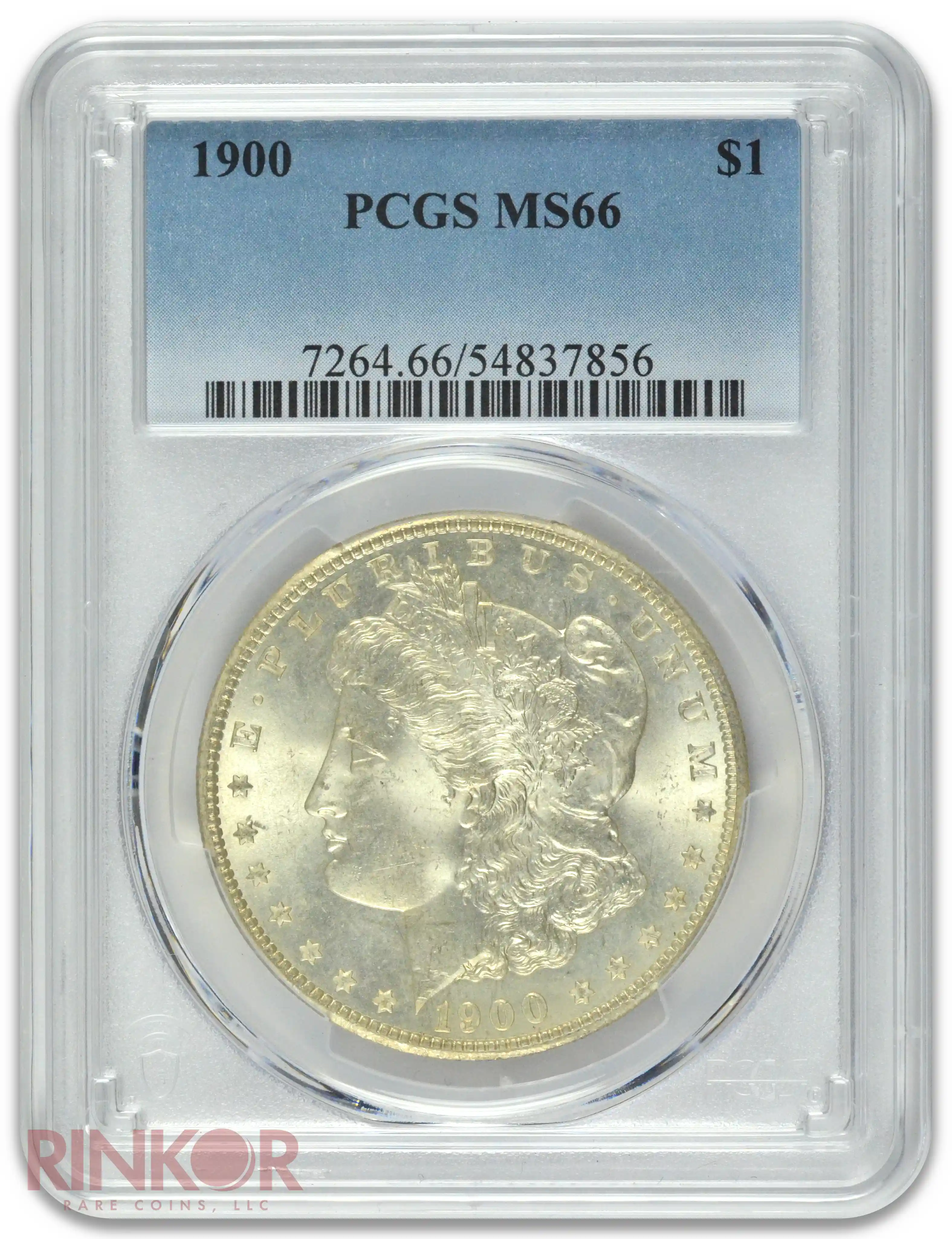 1900 $1 Morgan Dollar PCGS MS 66