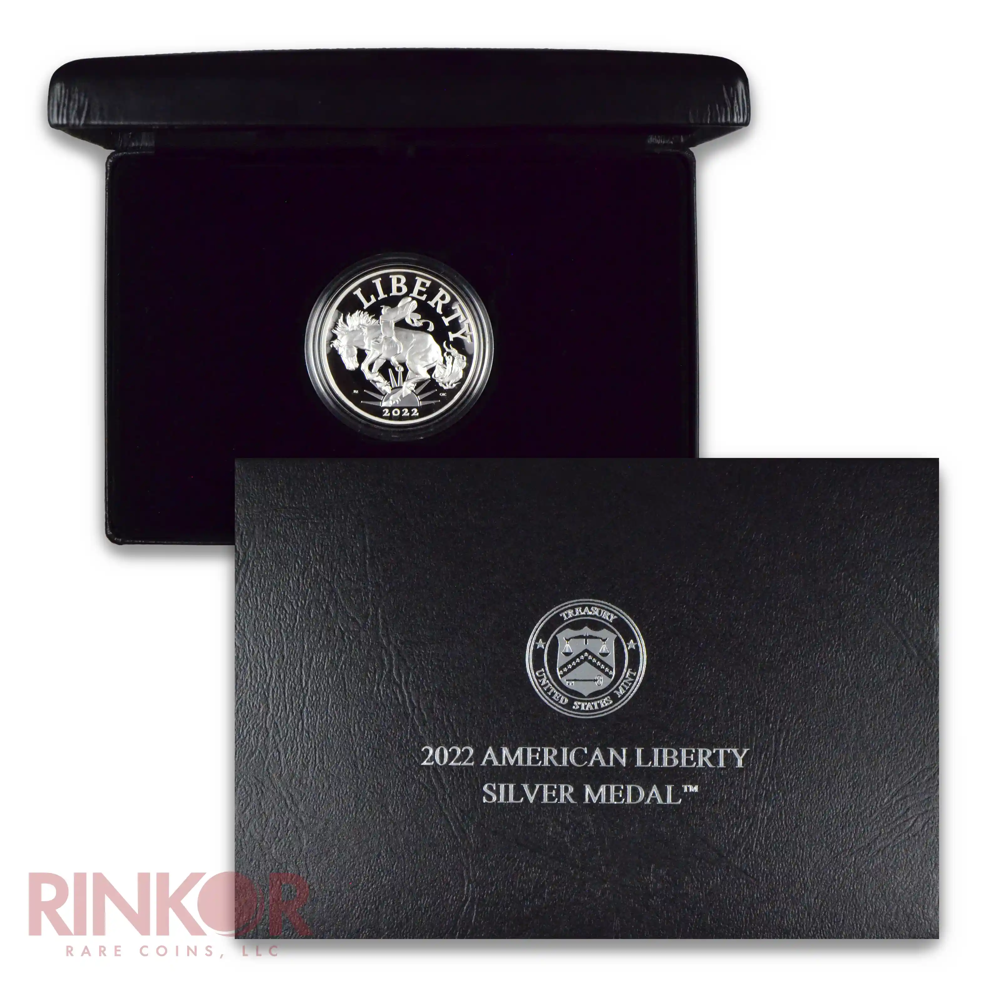 2022-P American Liberty 1oz Silver US Mint Medal Proof (Box and CoA)