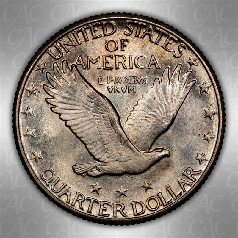 1928-S 25C CACG MS 65 FH 