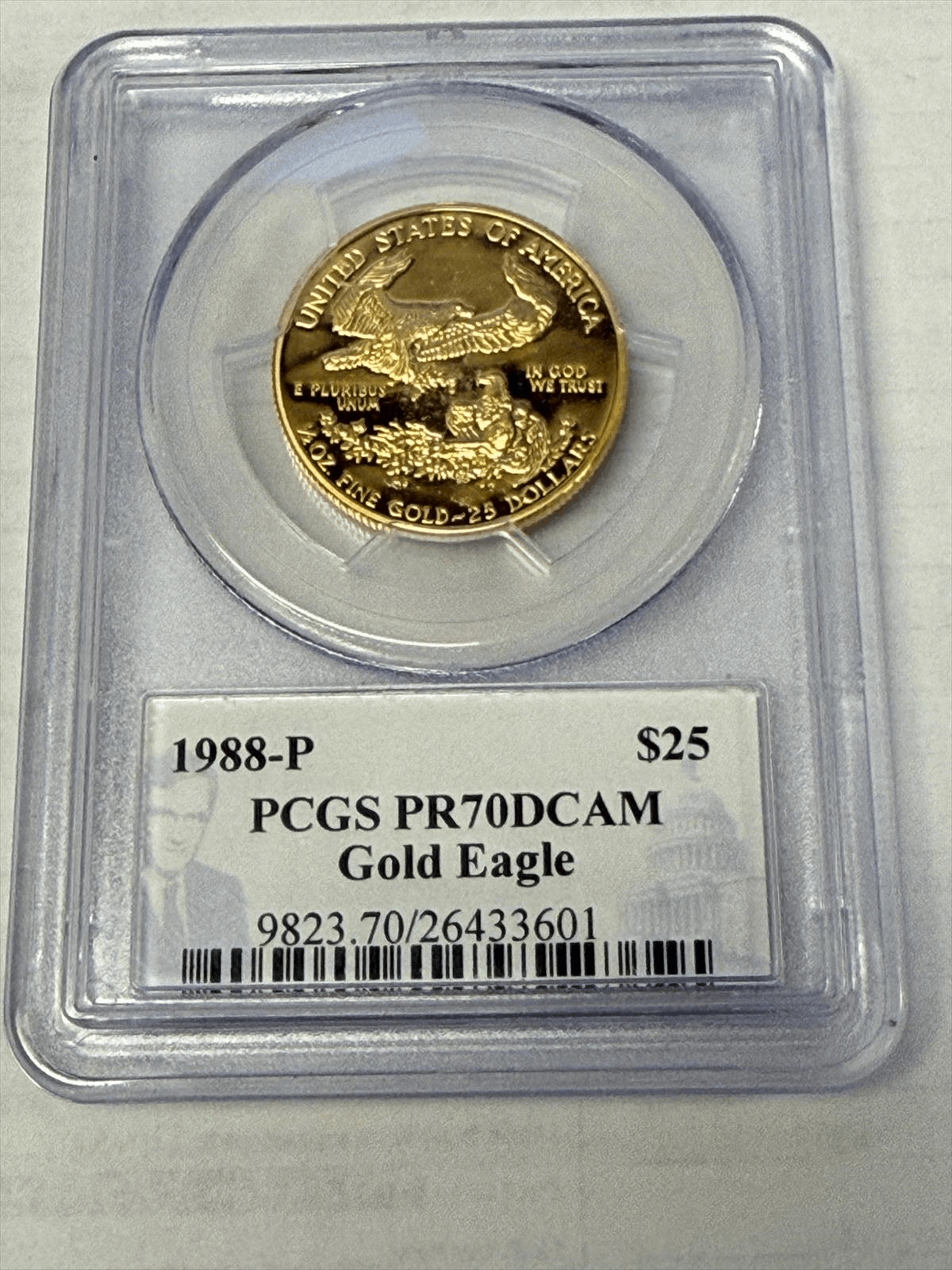 1988-25-proof-gold-eagle-pcgs-pr-70