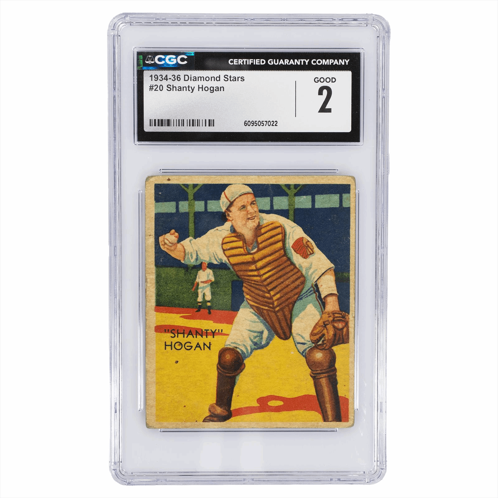1934-36 Diamond Stars Shanty Hogan #20 CGC GOOD 2