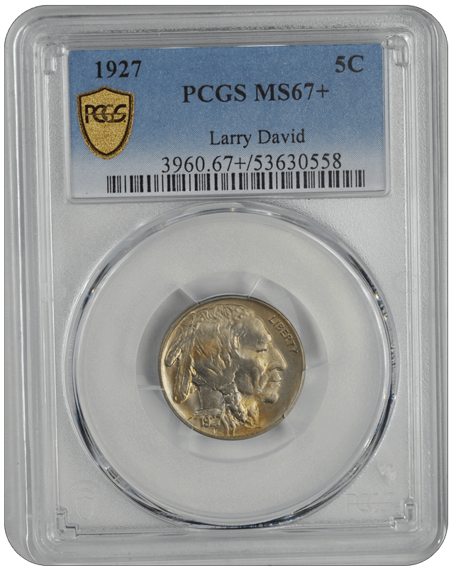 1927 Buffalo PCGS MS 67+