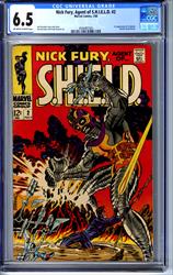 Nick Fury, Agent of S,H,I,E,L,D. #2 CGC 6.5 6.5