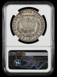 1893 $1 VAM 4 DDO Stars Top 100 Bill Fivaz Signature Label NGC XF-40