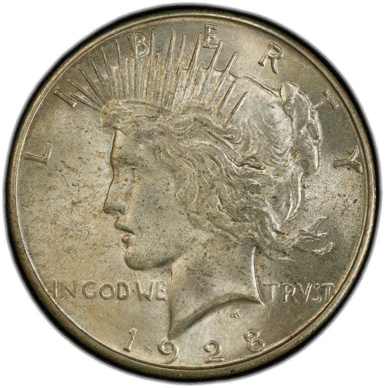 1928-S $1 PCGS MS 64 CAC
