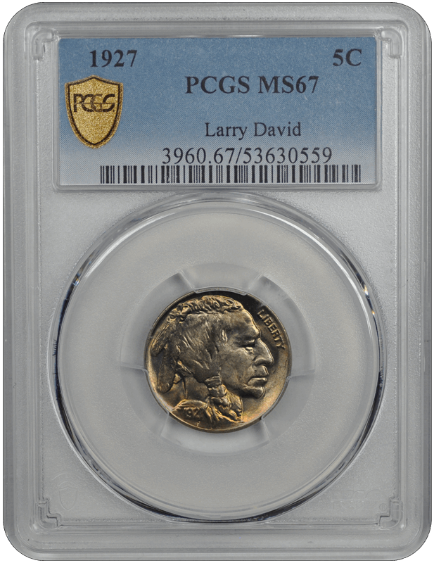1927 Buffalo PCGS MS 67