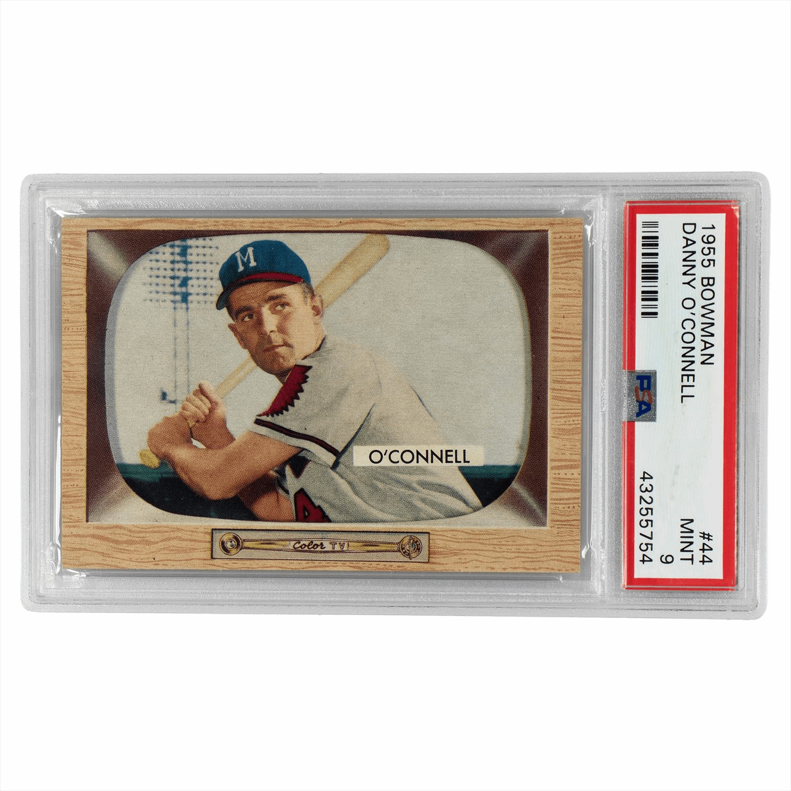 1955 Bowman Danny OConnell PSA 9 