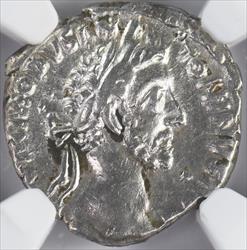 Roman Empire Commodus AD 177-192 AR Denarius NGC VF 