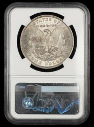 1889 O $1 NGC AU58