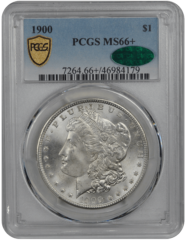 1900 Morgan PCGS CAC MS 66+