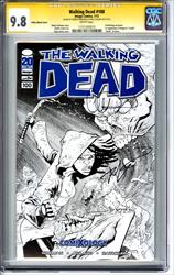 Walking Dead #100 Image Comics 7/12 CGC Signature Series 9.8 Signed by Robert Kirkman & Charlie Adlard (1st Negan) 
