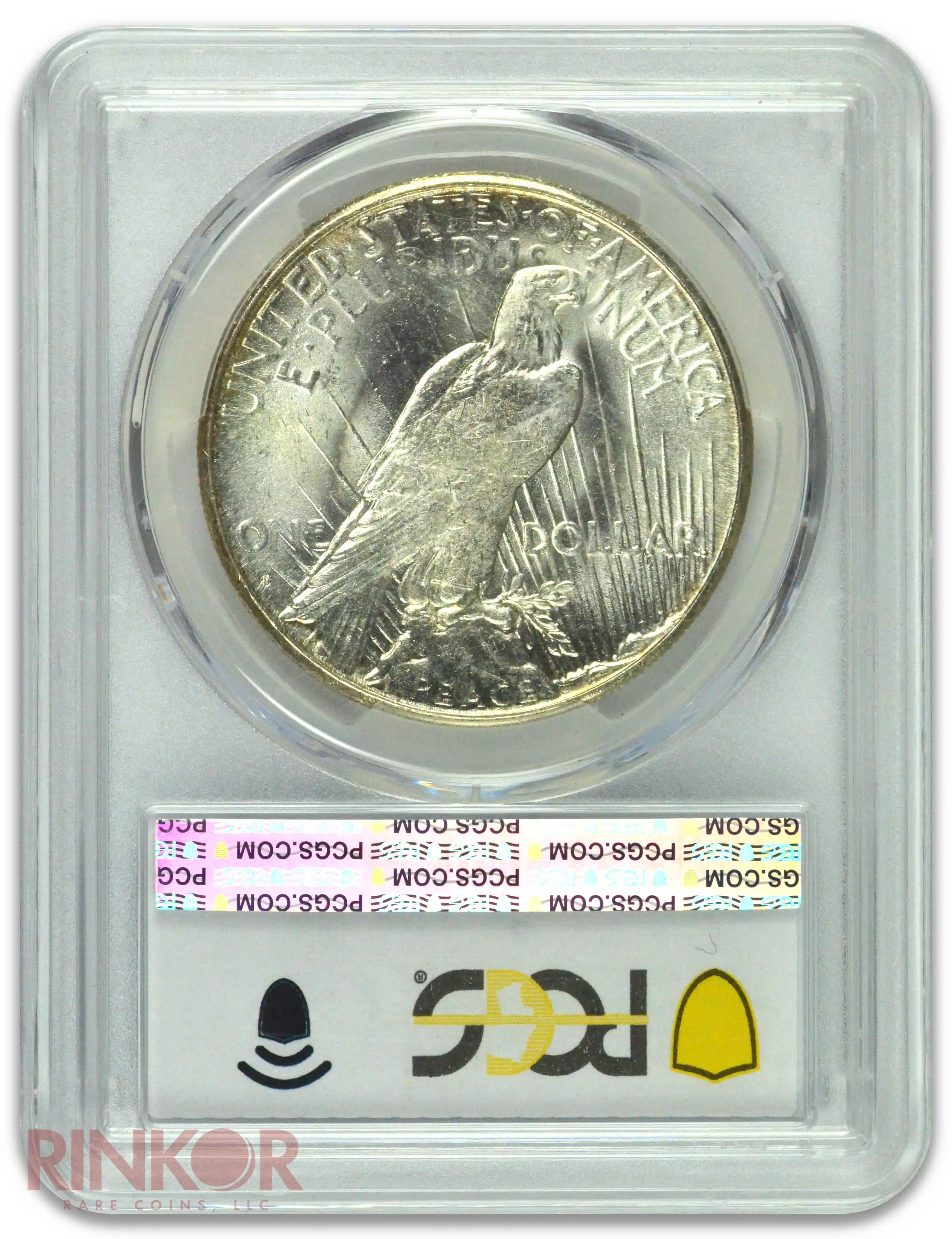 1925-S $1 Peace Dollar PCGS MS 64
