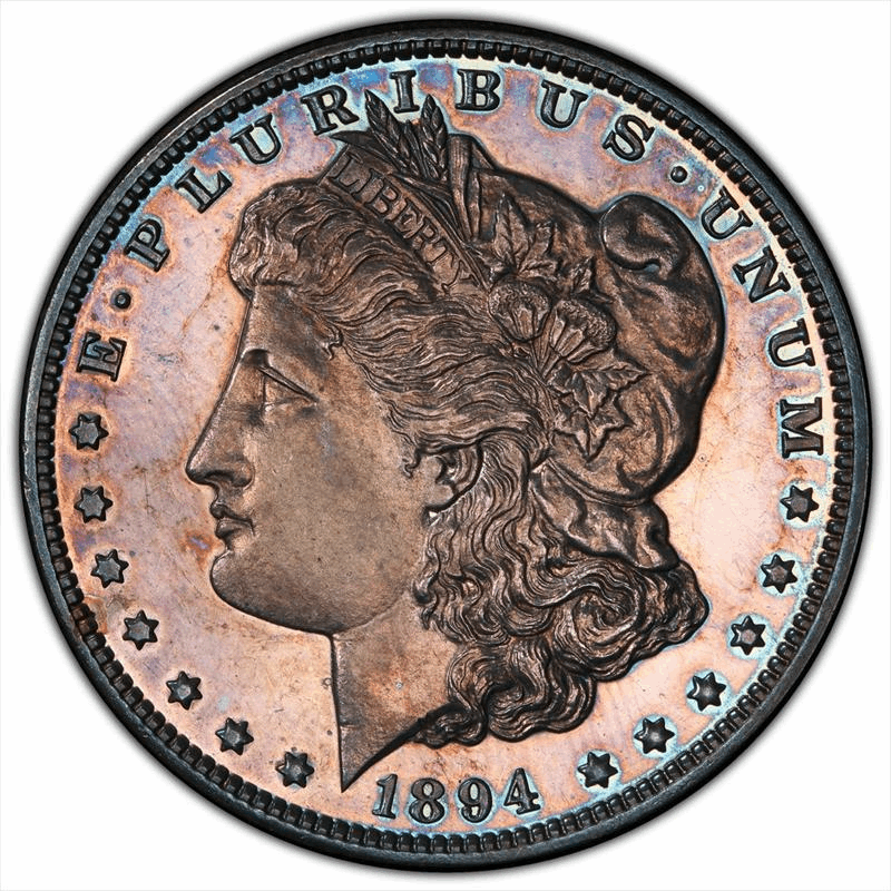 1894 $1 PCGS  PR63