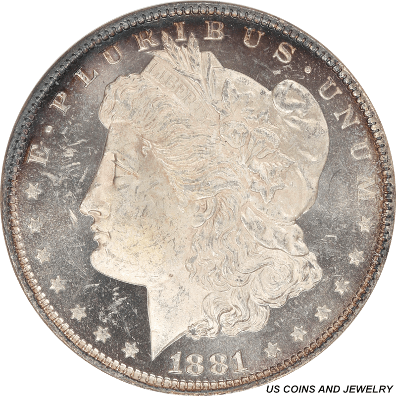 1881-O Morgan Silver Dollar NGC MS-63 DMPL 