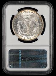 1887 O $1 NGC MS 64