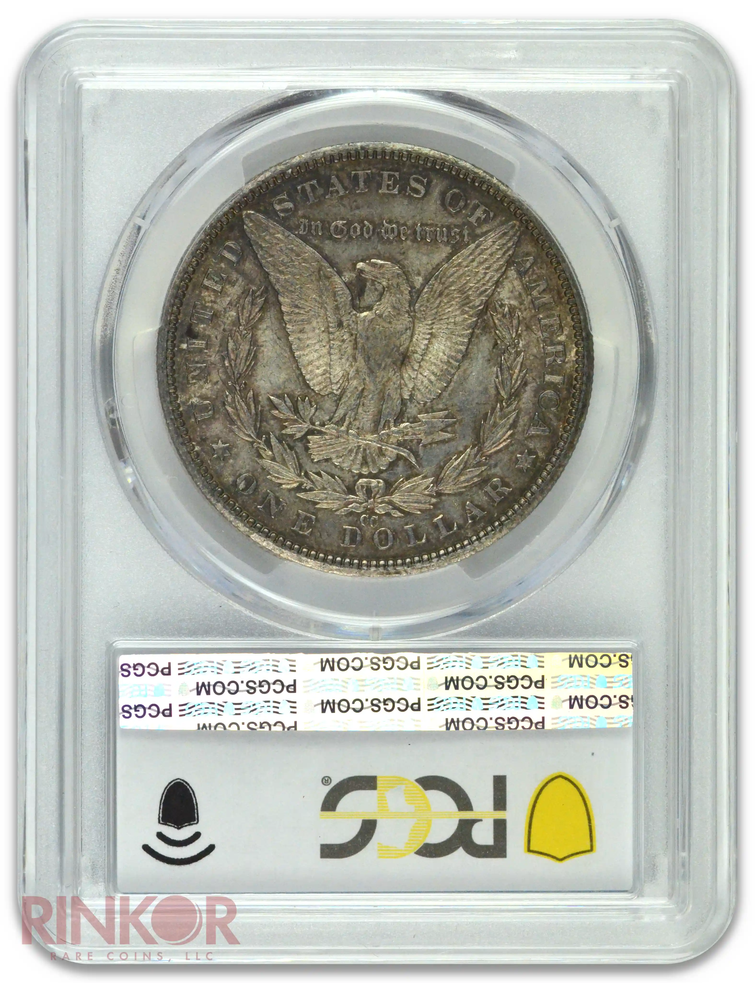 1892-CC $1 Morgan Dollar PCGS MS 62