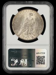 1935 $1 NGC  MS62
