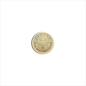 2024 1/10 oz Gold Maple Leaf (Sealed) image 2