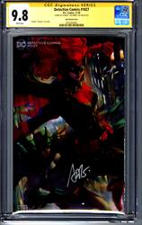 Detective Comics #1027 CGC 9.8 Signature Series Signed by Stanley Artgerm lau(Lau Variant Cover) 